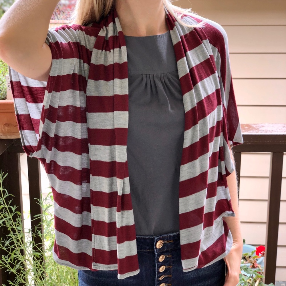 Open Front Cardigan - Picture 4 of 8
